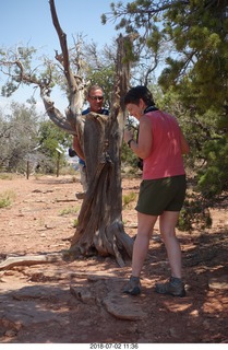 49 a03. Colorado National Monument + Karen