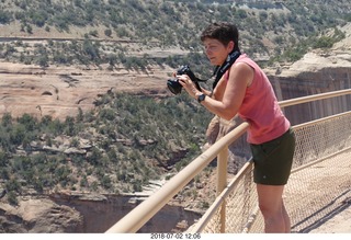 73 a03. Colorado National Monument + Karen