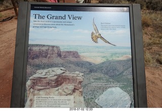 Colorado National Monument sign