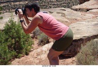 Colorado National Monument - squirrel + Karen