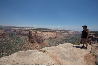 Colorado National Monument entrance sign