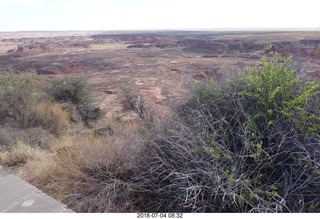 Petrified Forest National Park - Painted Desert vista view