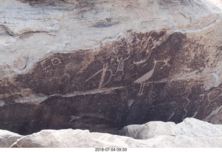 Petrified Forest National Park - petroglyphs