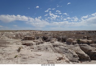 Petrified Forest National Park - blue mesa area