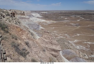 Petrified Forest National Park - Blue Mesa hike