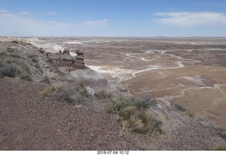 Petrified Forest National Park sign