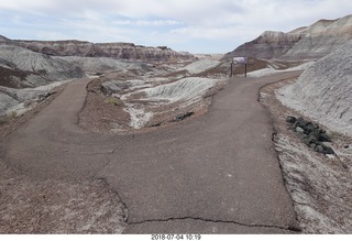 Petrified Forest National Park - Blue Mesa hike