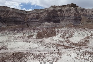 163 a03. Petrified Forest National Park - Blue Mesa hike