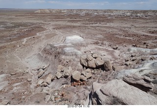 190 a03. Petrified Forest National Park - vista view