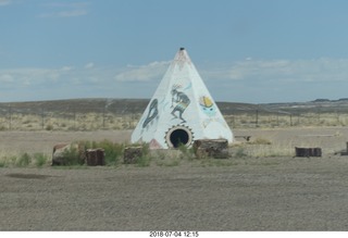 Petrified Forest National Park - tepee