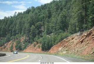 drive from petrified forest to payson