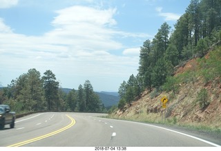 Petrified Forest National Park - dinosaurs at park exit