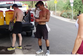 17 a03. Camelback Cholla Trail hike NH2T - RickyBobby + Zyrian