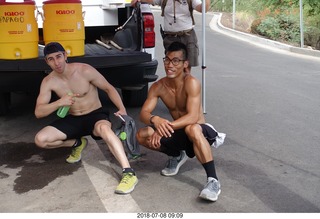 Camelback Cholla Trail hike NH2T - RickyBobby + Zyrian - posing