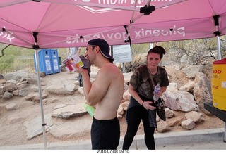 Camelback Cholla Trail hike NH2T - RickyBobby + Zyrian