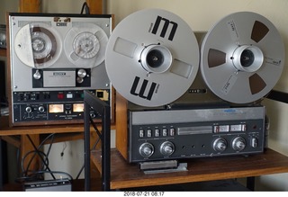 Sony TC650 and ReVox A77