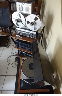 Sony TC-650, ReVox A77, Linn Sondek LP-12, LOCI, Denon 103