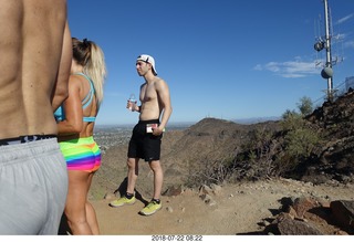 Camelback Cholla Trail hike NH2T - RickyBobby + Zyrian - posing