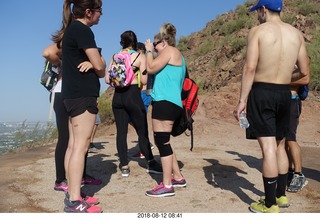 NH2T hike - Camelback Cholla - Ricky Bobby, Zee, ...