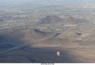 aerial near Phoenix - balloon