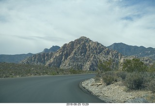Las Vegas - Red Rock Canyon - thirteen mile drive sign