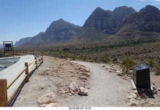 Las Vegas - Red Rock Canyon - thirteen mile drive - Pine Creek Canyon hike