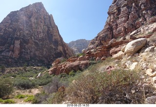 Las Vegas - Red Rock Canyon - thirteen mile drive - Pine Creek Canyon hike