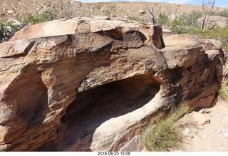 Las Vegas - Red Rock Canyon - thirteen mile drive - Pine Creek Canyon hike - cool rock