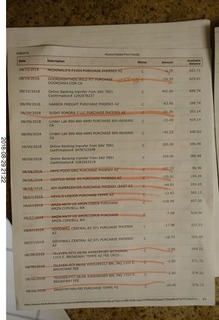 business bank account records