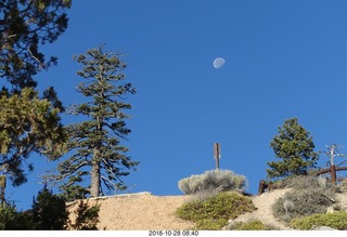 Bryce Canyon + moon