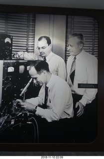 Bell Telephone museum tour with Don Barnickel - Shockley and friends