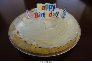 520 a08. Happy Birthday lemon meringue pie