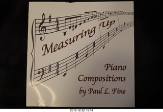 Paul Fine - Measuring Up CD cover