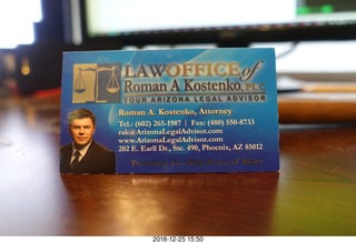 Roman Kostenko card