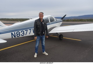 Adam and N8377W at Mystic Bluffs fly-in