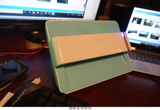 pictures being scanned