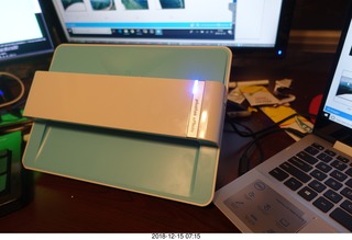 pictures being scanned