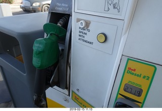 green gas pump for the environment (not)