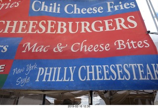 Motown Airport (5AZ6) Arizona Flying Circus - what is a New York style Philly Cheesesteak?