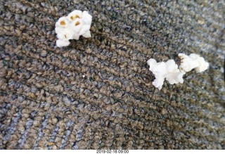 popcorn on the rug reminds me of Asteroids game
