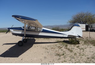 474 a0b. Alamo Lake - airplane