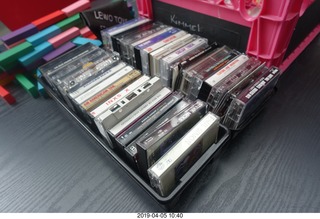 old compact cassettes