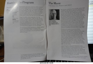 Kimmel Center - Verizon Hall - Philadelphia Orchestra + dancers