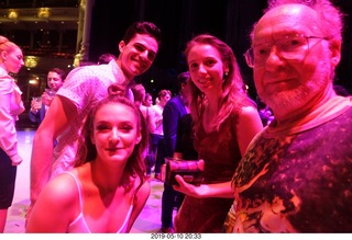 Philadelphia - Academy of Music - Pennsylvania Ballet - Party on the Stage + dancers + Adam