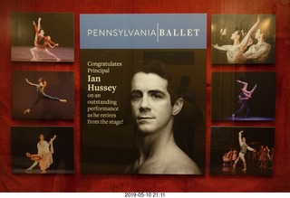 Philadelphia - Academy of Music - Pennsylvania Ballet - Party on the Stage + dancers + Adam