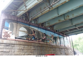 Philadelphia - river walk - mural
