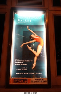 Philadelphia - Academy of Music - Pennsylvania Ballet poster