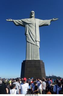 54 a0e. - Rio de Janeiro tour - Corcovado Mountain - Jesus Christ the Redeemer statue