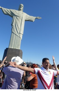 60 a0e. - Rio de Janeiro tour - Corcovado Mountain - Jesus Christ the Redeemer statue