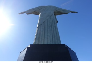 70 a0e. - Rio de Janeiro tour - Corcovado Mountain - Jesus Christ the Redeemer statue